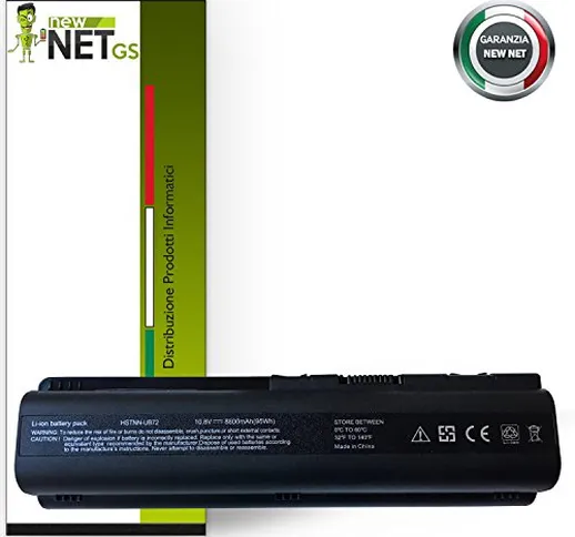 Batteria per Hp 462881-421 | 498482-001 | HSTNN-Q58C | HSTNN-CB73 da 8800mAh 10.8V/11.1V c...