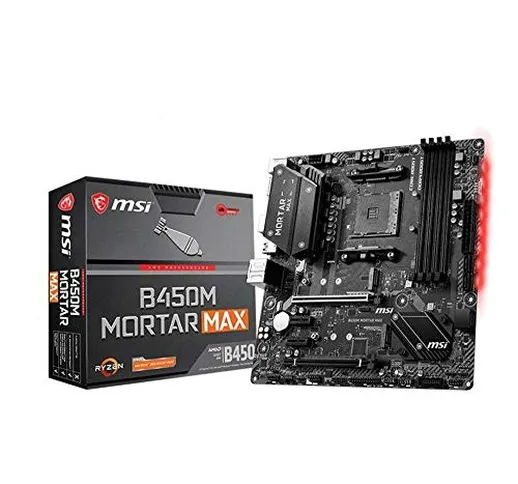 Binglinghua - Scheda madre per MSI B450M Mortar MAX scheda madre AM4 DDR4 AMD B450 Micro A...