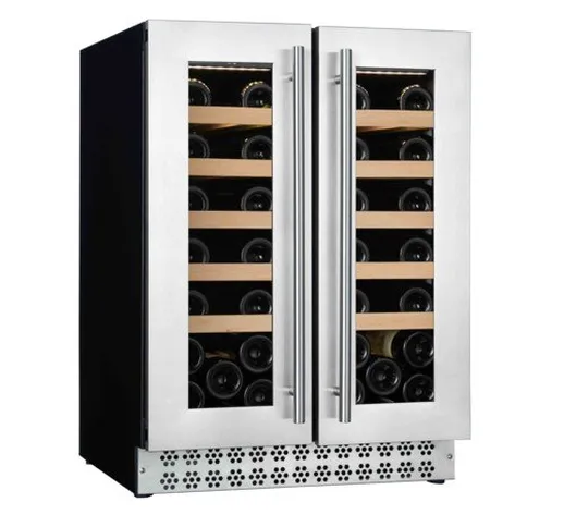 Vetrina cantinetta frigorifero frigo vini cm 60x57x82 40 bottiglie RS9488