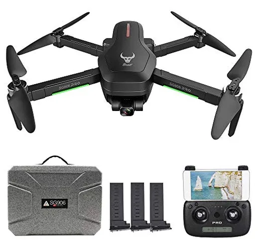 Goolsky SG906 PRO GPS RC Drone con Fotocamera 4K 5G WiFi a 2 Assi Gimbal 25mins Tempo di V...