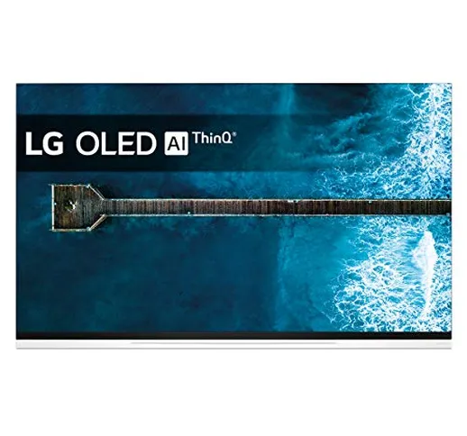 LG OLED65E9PLA Smart TV OLED AI 65", 4K Cinema HDR con Dolby Vision e Dolby Atmos, Google...