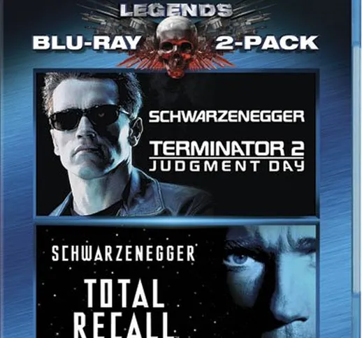 Terminator 2: Judgement Day & Total Recall (2 Blu-Ray) [Edizione: Stati Uniti]