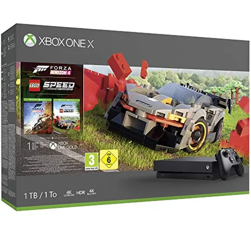Xbox One X 1TB – Forza Horizon 4 LEGO Speed Champions Bundle [Edizione: Germania]