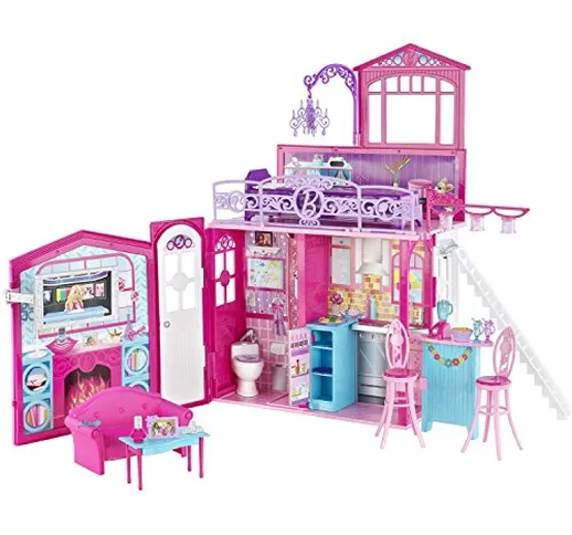 Barbie R4186-0 - Barbie la casa glam