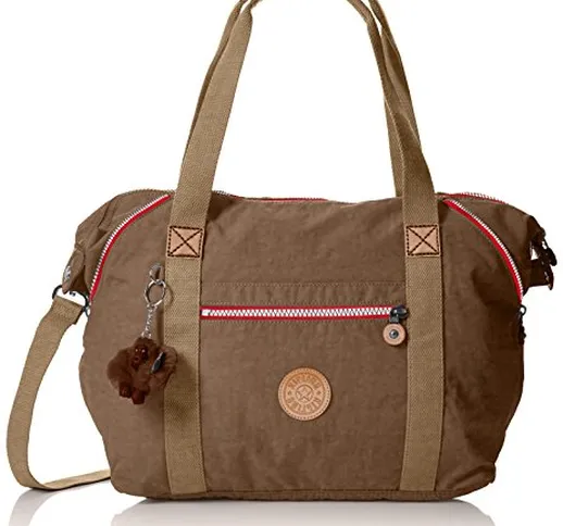 Kipling Art - Borse a tracolla Donna, Marrone (True Beige C), 15x24x45 cm (W x H x L)