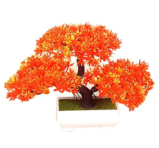 Albero di bonsai da 180 millimetri nella decorazione della pianta artificiale della pentol...