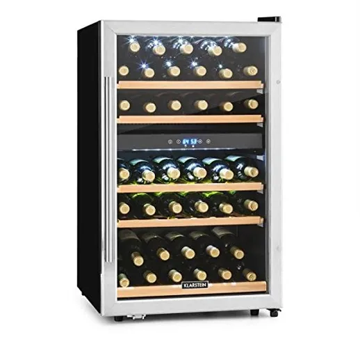 KLARSTEIN Vinamour 40D - Cantinetta, Frigofero per Vino, Volume 135L, 47dB, Ideale per 41...