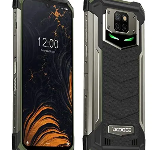 DOOGEE S88 Plus (8GB+128GB) Rugged Smartphone 10000mAh Batteria, Fotocamera Quadruple 48MP...
