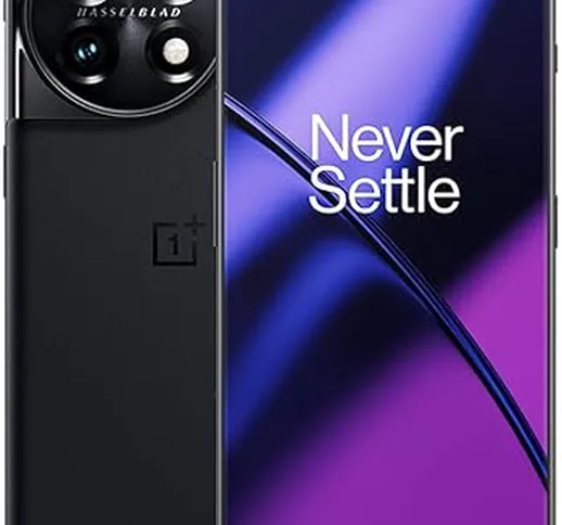 OnePlus 11 5G, 8GB RAM 128GB, Smartphone con Fotocamera Hasselblad di terza generazione -...