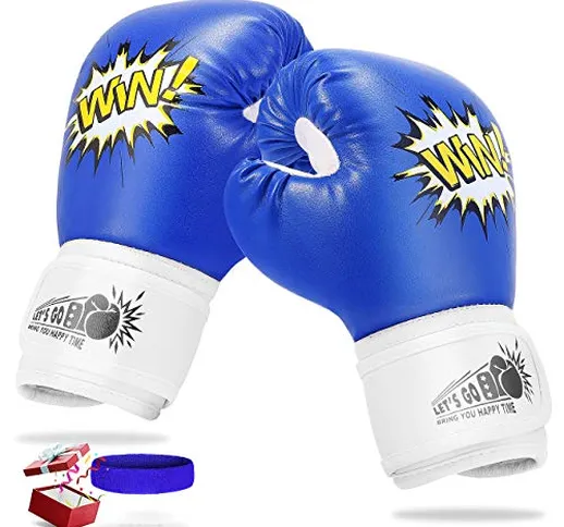 LetsGO toyz Giocattoli Bambino 4-12 Anni, Guantoni da Boxe Regalo Bambino 4-12 Anni Giocat...