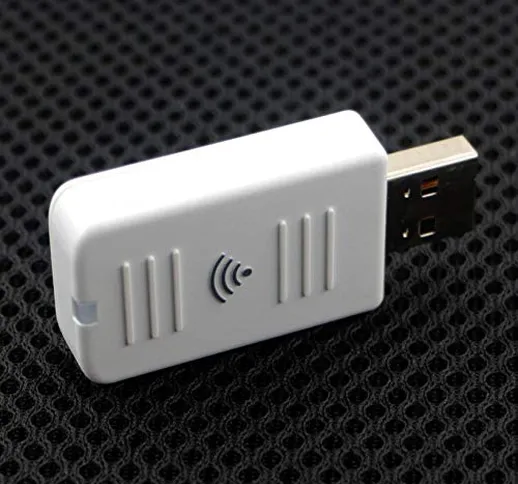 Snlamp ELPAP10 / V12H731P01 Adattatore LAN Wireless Wi-Fi USB/modulo DONGLE per epson EB-X...