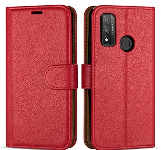 Case Collection Custodia per Huawei P Smart 2020 Cover (6,0") a Libretto in Pelle di quali...