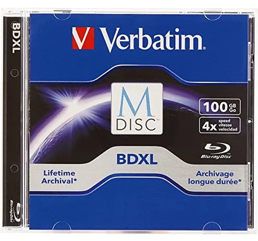 Verbatim 98912 Disco BLU-Ray Lettura/Scrittura (BD) - BD-RE Vergini