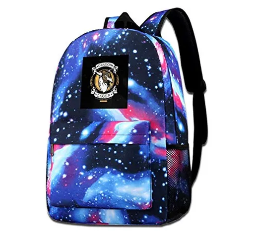 Borsa a spalla con stampa galassia, drago Lager Dungeons And Dragons Fashion Casual Star S...