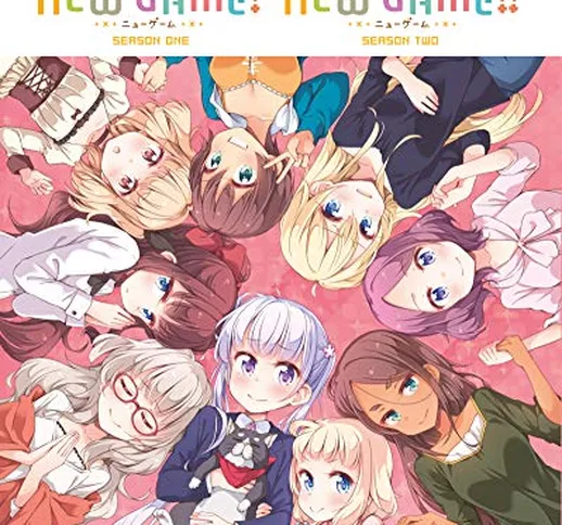 NEW GAME! + NEW GAME!! - Seasons 1 and 2 - Blu-ray + Free Digital Copy