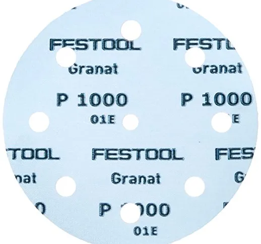 Festool 497180 - Disco abrasivo stf d125 / 90 p1000 gr / 50