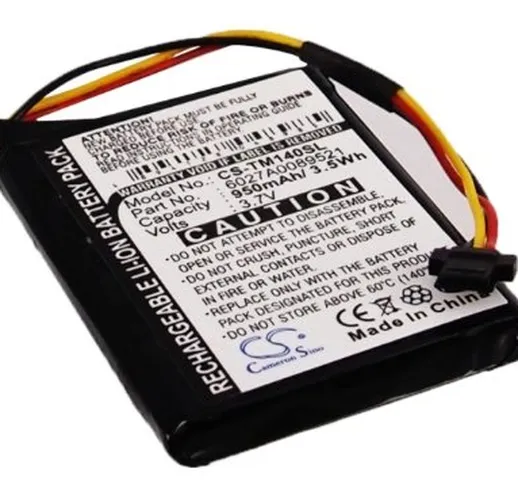 Cameron Sino - Batterie di ricambio per TomTom 6027A0089521 AHA11110005 VF65 VF6S VF6D, co...