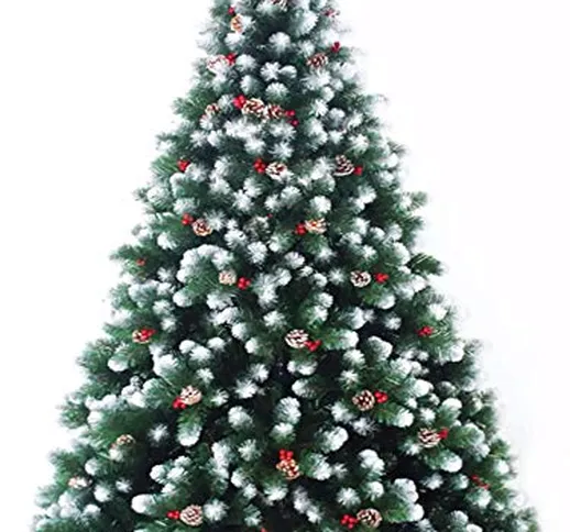 manieri Albero di Natale Artificiale Innevato 240 cm 1910 Rami Natalino Lux Verde