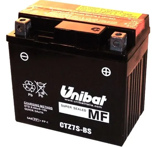 Unibat Batteria UNIBAT CTZ7S-BS