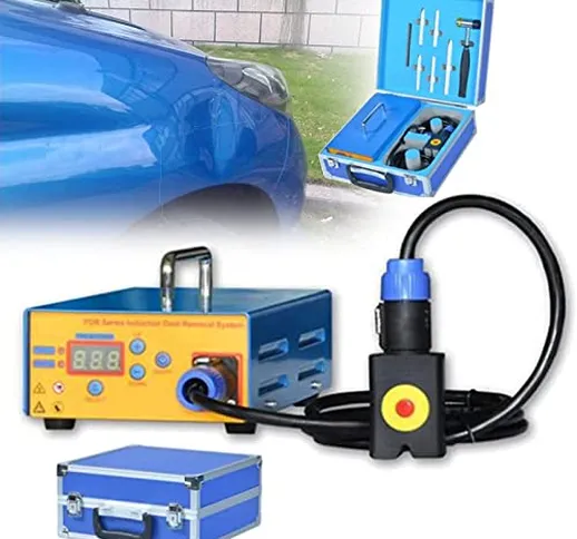 CHUNTIANMEI 1380W Tirabolli per Carrozzeria,Kit Estrattore per Ammaccature Senza Vernice,...