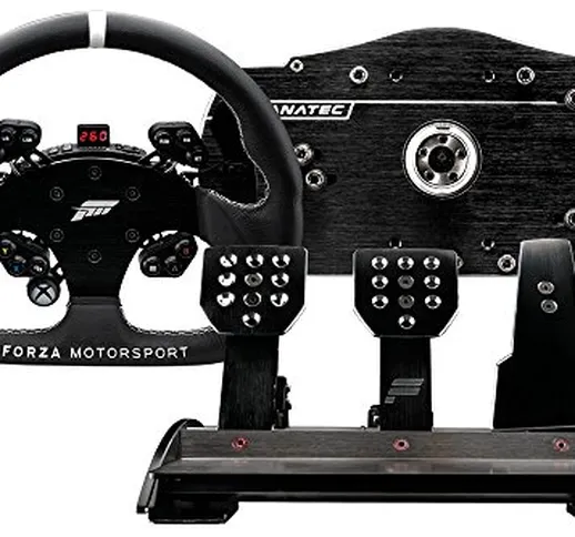 Fanatec Forza Motorsport Racing Wheel and Pedals Bundle for Xbox One and PC