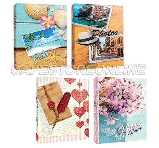 Aurora Store.it 3 Album Fotografico Fantasia memo CD 600 Foto 12x18 13x19 13x18 cm portafo...