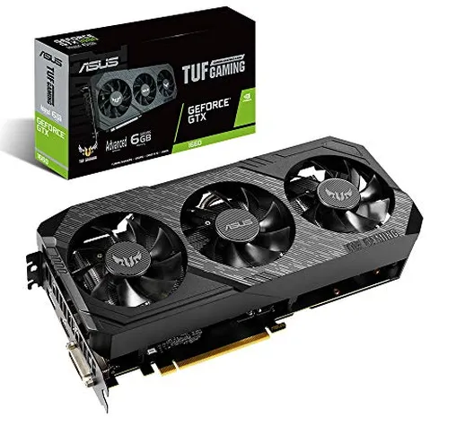 ASUS TUF Gaming X3 GeForce GTX 1660 Advanced Edition 6 GB GDDR6, Scheda Video Gaming, Diss...