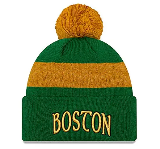 New Era NBA BOSTON CELTICS City Series 2019 Cuff Bobble Knit