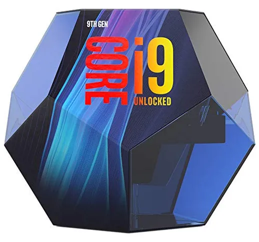 Intel Core i9-9900K Retail - Processore (LGA 1151/8 Core/3.60GHz/16MB/Coffee Lake/95W/Proc...