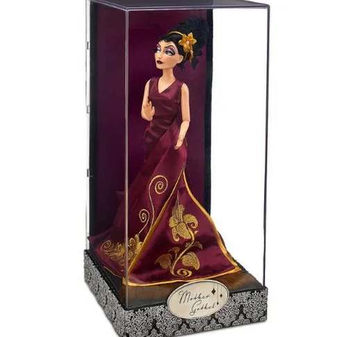 Disney Store Strega Gothel Rapunzel Bambola 30cm Villains Mamma Matrigna Cattiva Originale