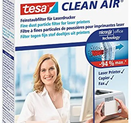 Tesa Clean Air filtro per polveri sottili, taglia M 140: 70, 5 pezzi