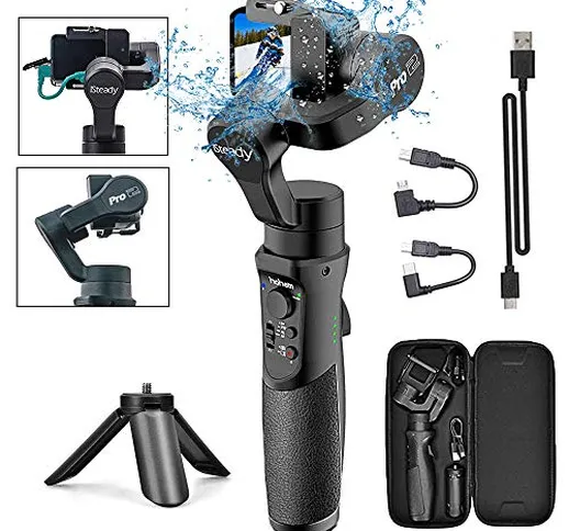 Hohem iSteady Pro 3-Axis Handheld Gimbal Stabilizer for Gopro Hero 2018/6/5/4/3+/3, Yi Cam...
