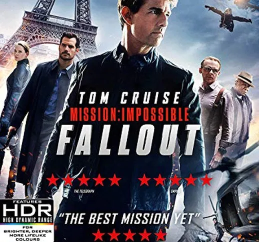 Mission: Impossible - Fallout (4K Uhd) (3 Blu-Ray) [Edizione: Regno Unito]