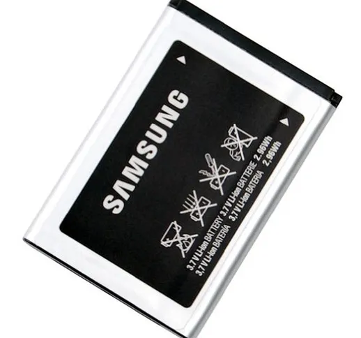 Samsung - Batteria agli ioni di litio, 800 mAh, per C120, C130, C140, D520, E250, E870, E9...