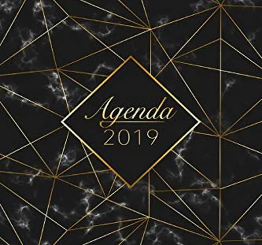 Agenda 2019: Pianifica i tuoi appuntamenti quotidiani - Agenda settimanale con calendario...