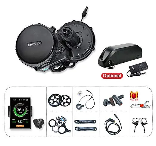 Bafang 250W 36v Kit Bici Elettrica con Batteria 36V 19.2ah Opzionale Ebike Motor Conversio...