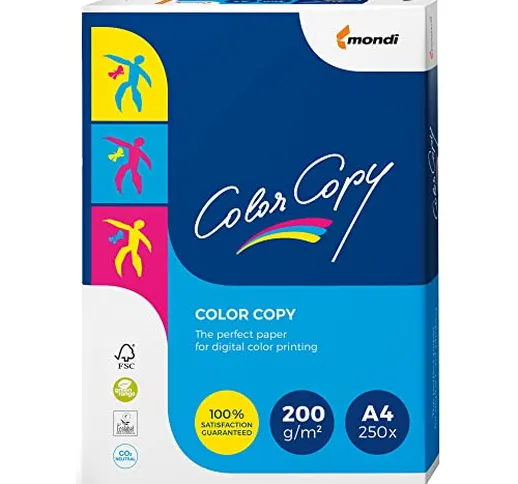 Color Copy CCA4200 - Paquete 250 hojas de papel, 200 g/m², A4