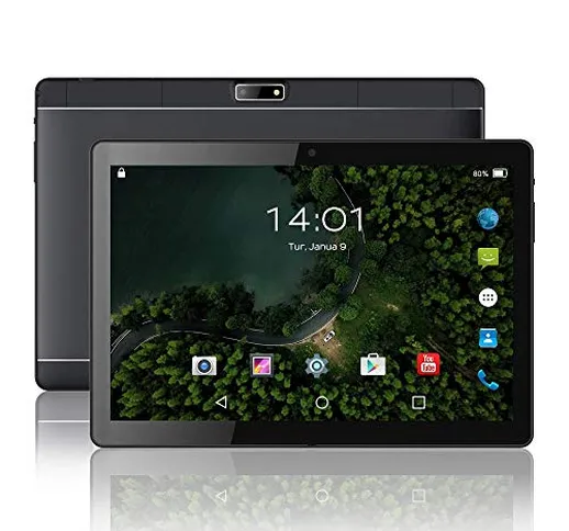 TEENO Tablet 10.1 Pollici in offerta con WiFi/4G/Bluetooth, Quad Core,RAM 2GB, ROM 16 GB,D...