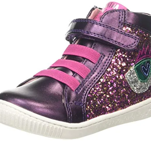 Agatha Ruiz de la Prada 191946, Stivaletti Bambina, Viola ((Glitter) Paprika), 31 EU