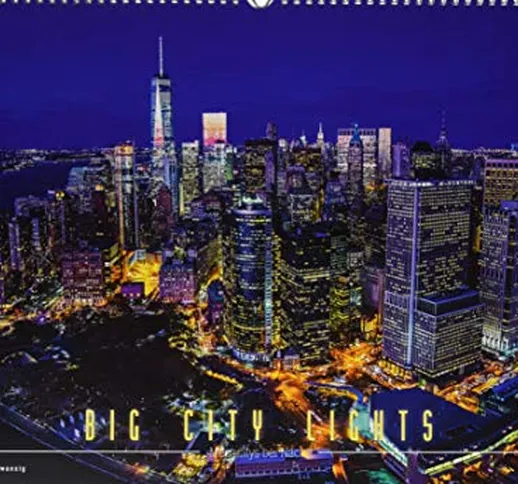 Calendario da muro „Big City Lights“ 2020 49.5 x 34 cm