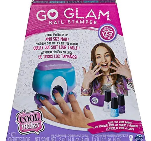 Cool Maker - Go Glam Nail Stamper con Borsa Manicure Giocattolo Bambino-Tempo Libero Creat...