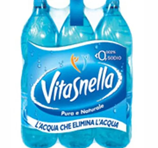 Vitasnella Acqua Naturale, 6 x 1.5L