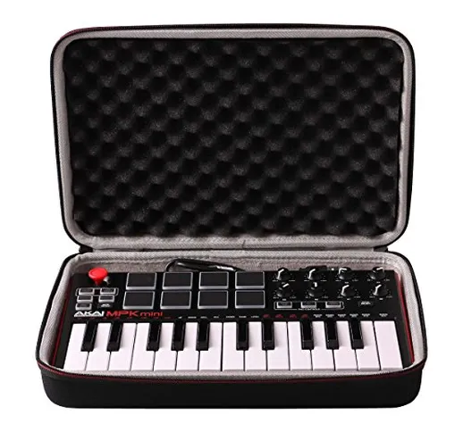 LTGEM EVA Custodia Caso Trasporto Viaggio Borsa per AKAI Professional MPK Mini MKII - Tast...