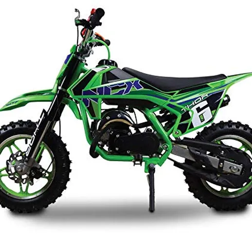 Minicross Minimoto 50cc NCX Moto Pull Start 10/10 Verde