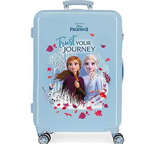 Valigia media rigida 65cm Trust your journey