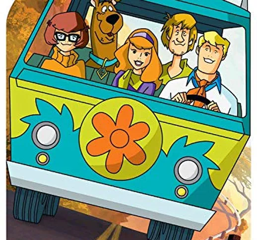 STAR CUTOUTS SC1357 Scooby Doo Mystery Machine-Sagoma in Cartone, Ideale per Feste a Tema,...