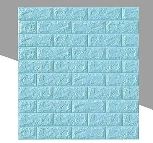 Carta Da Parati Del Mattone 3D, Staccabili Brick Wall Stickers, Carta Da Parati Autoadesiv...