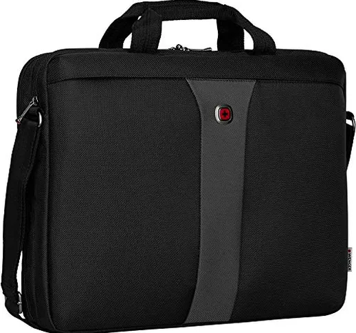 WENGER Borsa Porta PC Legacy a Tracolla, Notebook 17”, Cartella, 12 l, Uomo Donna, Ufficio...