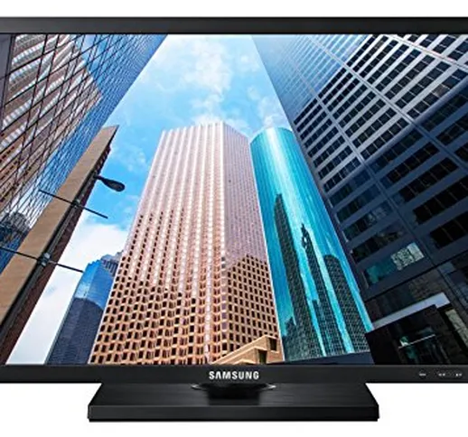 Samsung Monitor S22E450F Monitor Professionale 22" Full HD, 1920x1080, 60 Hz, 5 ms, HDMI,...