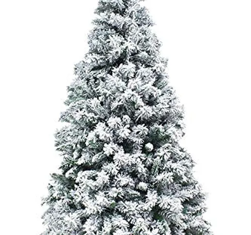 XONE Albero di Natale Kettinson Slim 180cm - Innevato e Folto